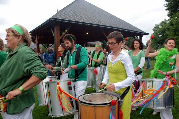 Batukacouak en concert, photo du groupe programmé au festival Le Sonneur est dans l'pré 2026