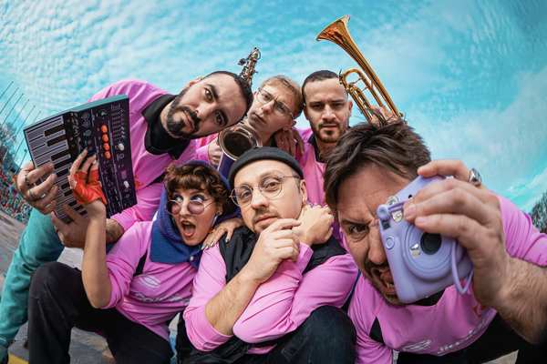 LMZG en concert, photo du groupe programmé au festival Le Sonneur est dans l'pré 2026
